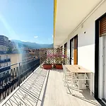 Wh - Un Posto Al Sole - Attico Monolocale Con Parcheggio Gratuito - Con Grande Terrazza-a 5 Minuti Dal Centro - Wifi Sanremo